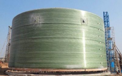 玻璃鋼現場纏繞大型容器縮略圖 現場纏繞大型玻璃鋼罐